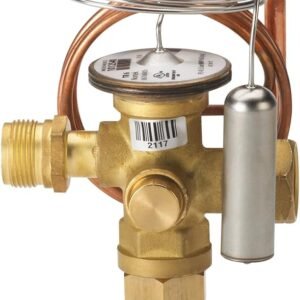 61a38-8gJRL._AC_SY879_ Danfoss 067L5955 TR6 TXV Kit de válvula de expansión termostática - ODF de 3/8 pulgadas | Compatible con R410A | Para sistemas tradicionales HVAC de 1.5 a 3 toneladas - A/C, bomba de calor, flujo bi